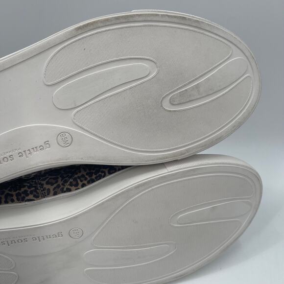 NEW GENTLE SOULS Shoes Size 9.5 Carter Animal Print Zipper Leopard Leather HiTop - Picture 15 of 16